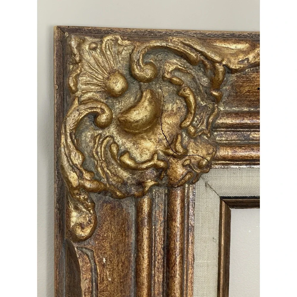 Wood And Fabric Frame Fits 10 X 14‎ Mexico